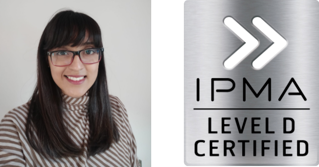 Yesica Gonzalez, antigua alumna del Máster DP, obtiene la certificación IPMA-D